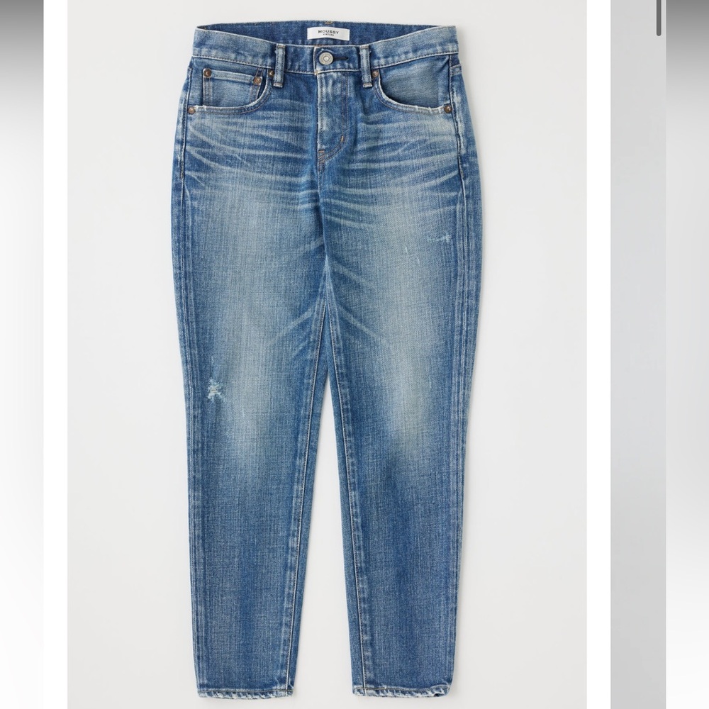 Moussy Women's Skinny Jeans in Blue